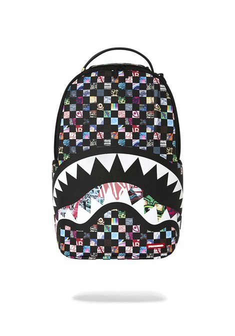 Zaino con stampa multicolor SPRAYGROUND | 910B8671NSZCRAZY CHECK